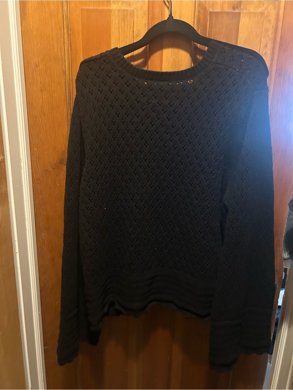 GAP Knit Pointelle Women's Sweater - Classic Crewneck
